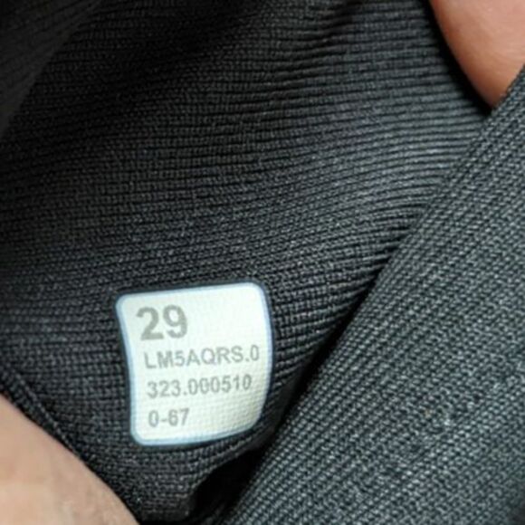 Men's Lululemon ABC Slim-Fit Pant Warpstreme Black Size 29" X 28" - Picture 14 of 15